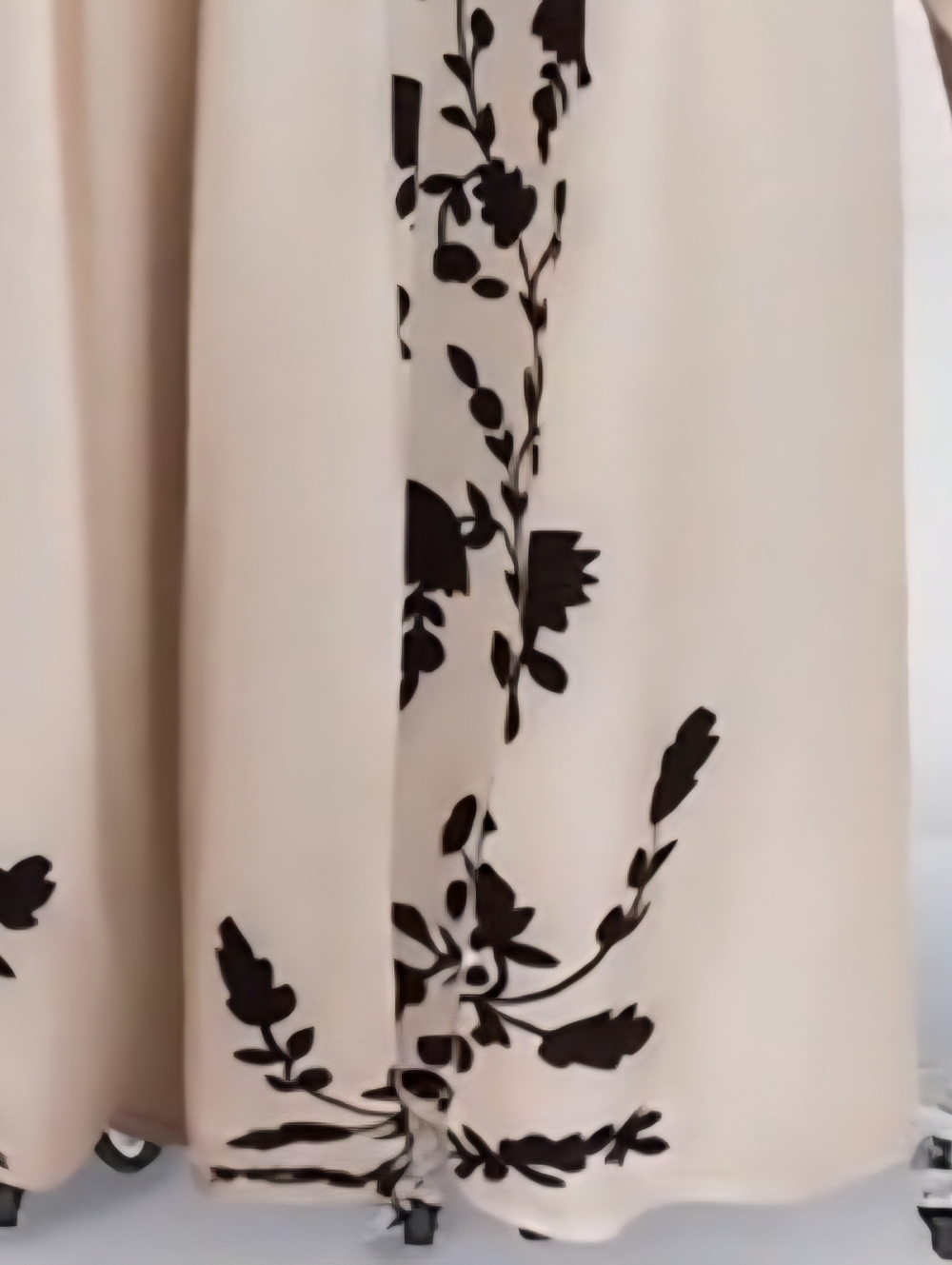 Stunning Black and Cream Floral Jumpsuit - Picture 4 of 4